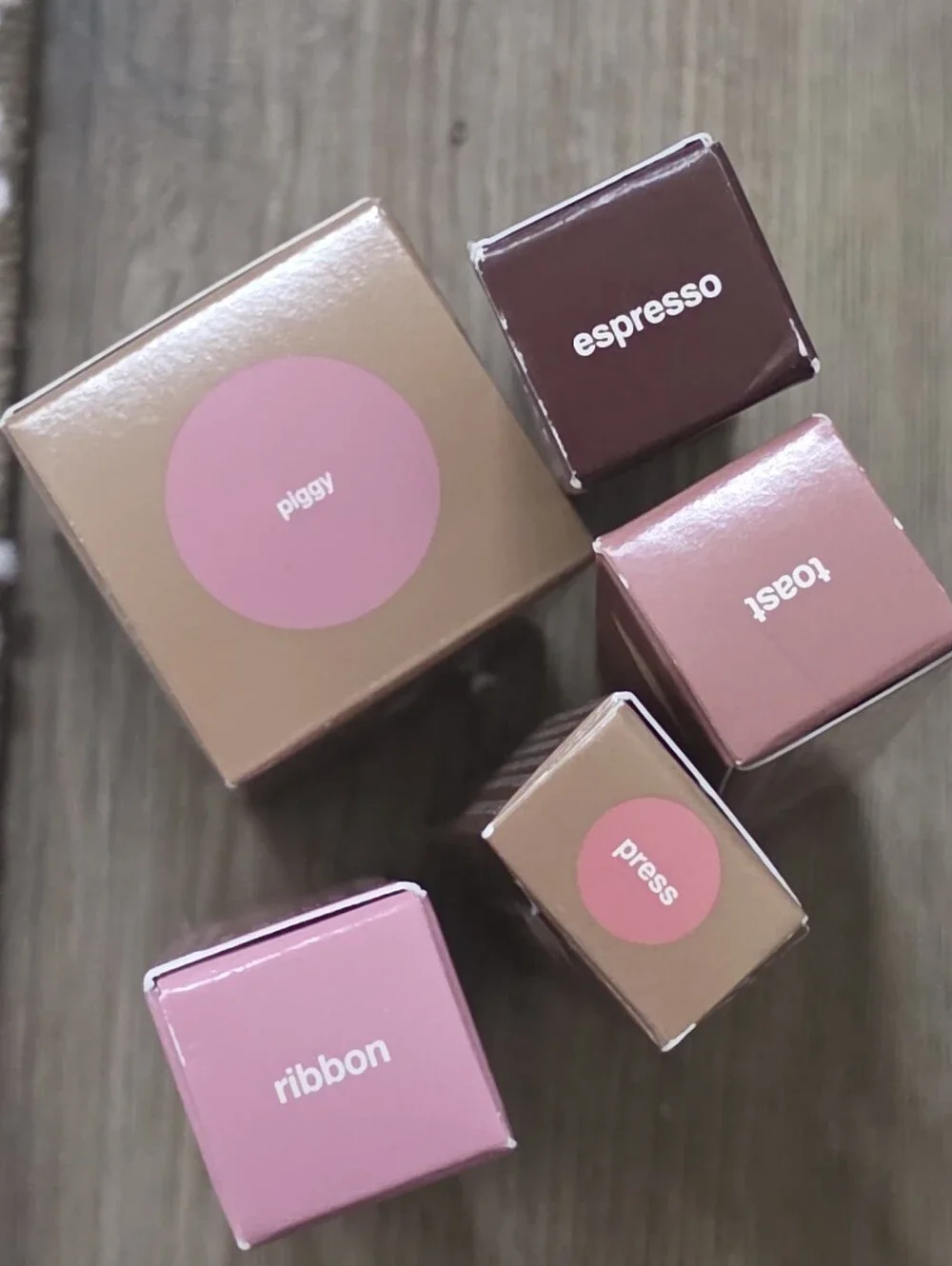 #204 Rhode Peptide Lip Tint Balm Set and Piggy Blush
